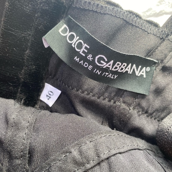 Dolce & Gabana Lace Wool Corset Knit Dress - Picture 8 of 15